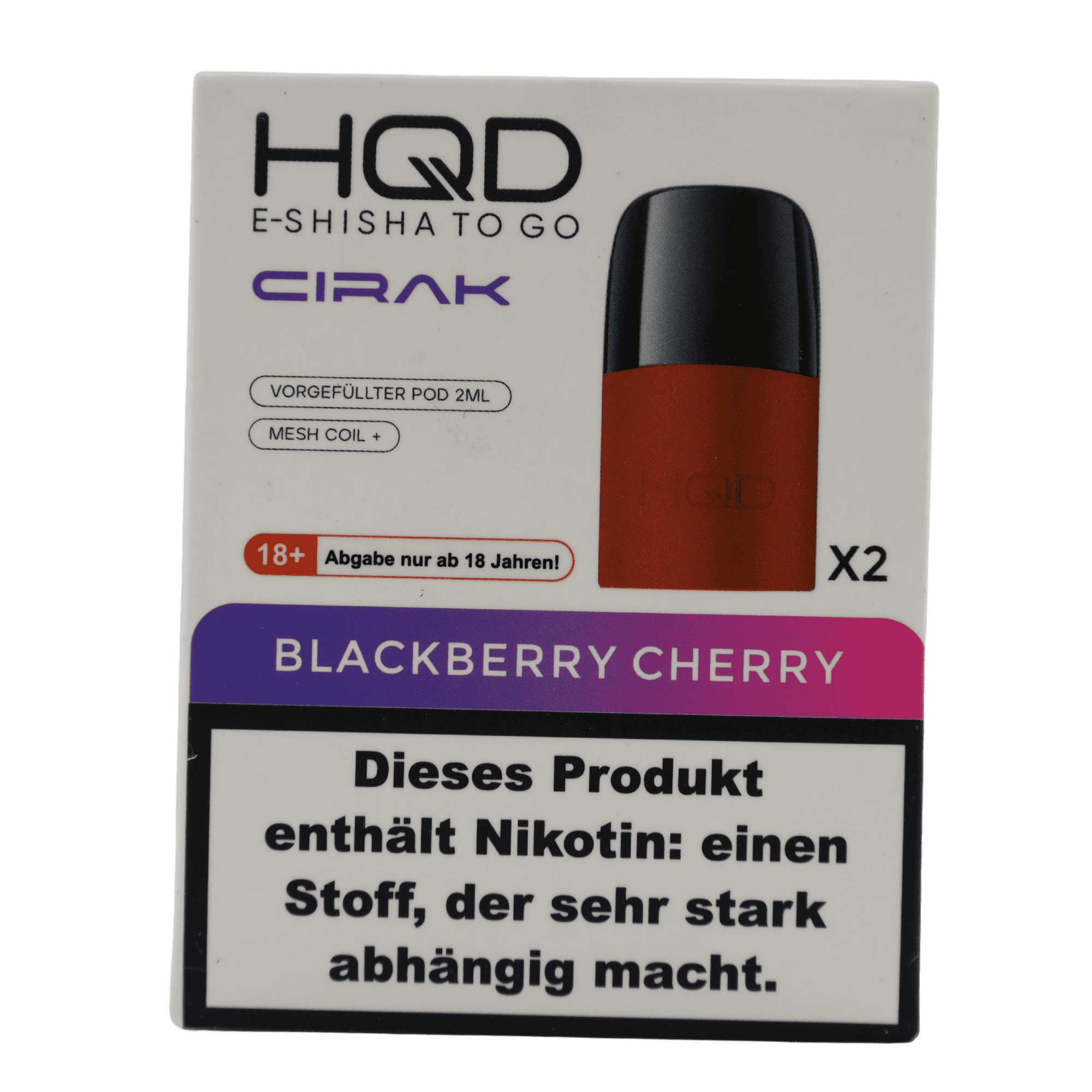 HQD - HQD CIRAK - Blackberry Cherry (2 Stück)