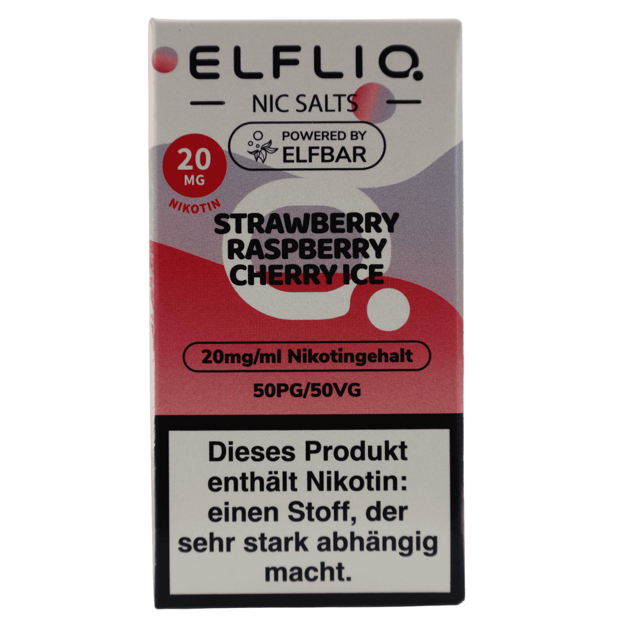 Elfbar - Elfliq - Strawberry Raspberry Cherry Ice - 10ml