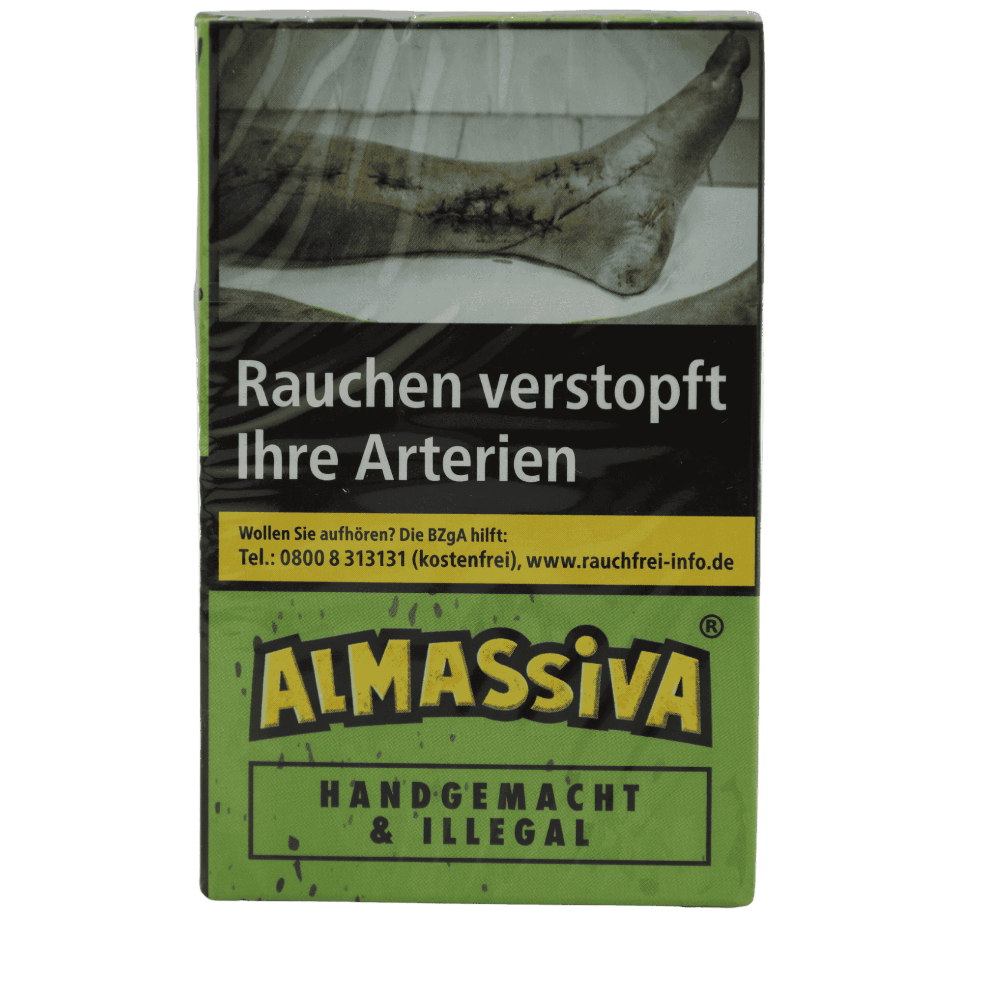 Al Massiva Tabak - Handgemacht & Illegal - 25g