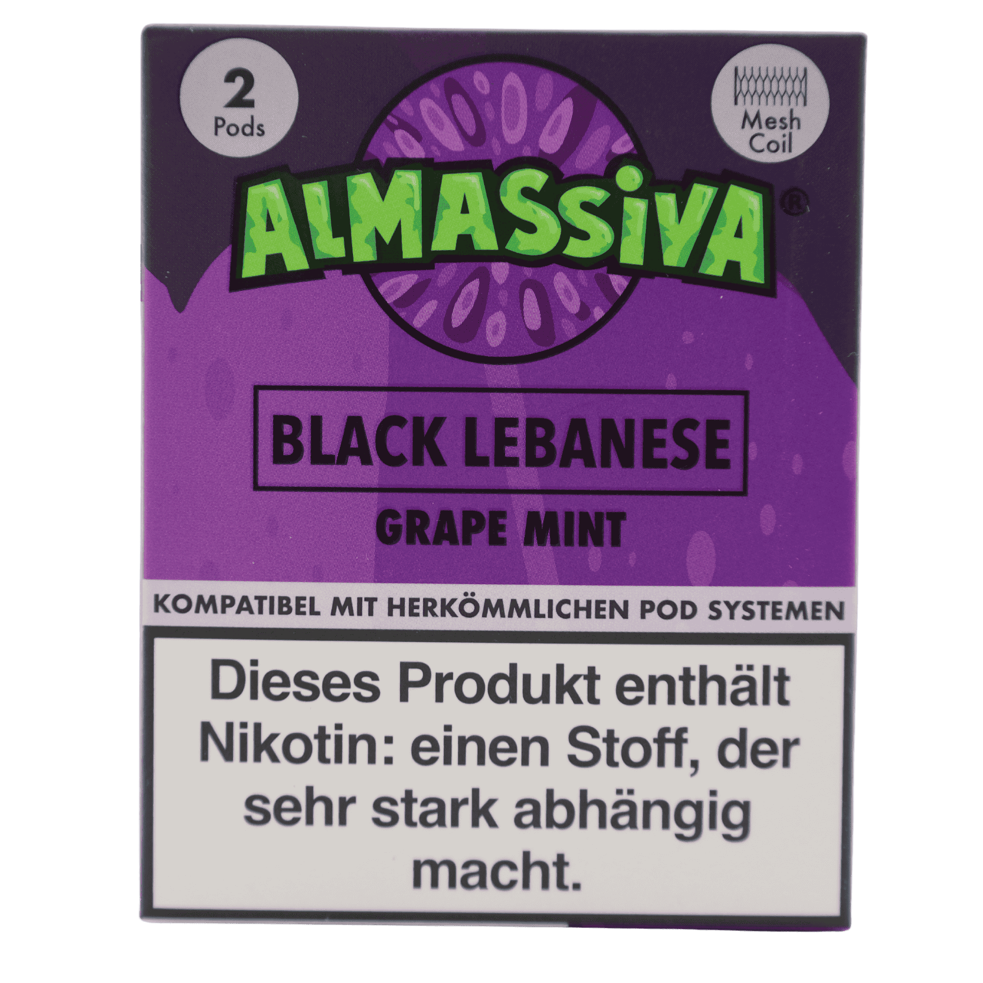 Al Massiva - Al Massiva Pod - Black Lebanese (2 Stück)