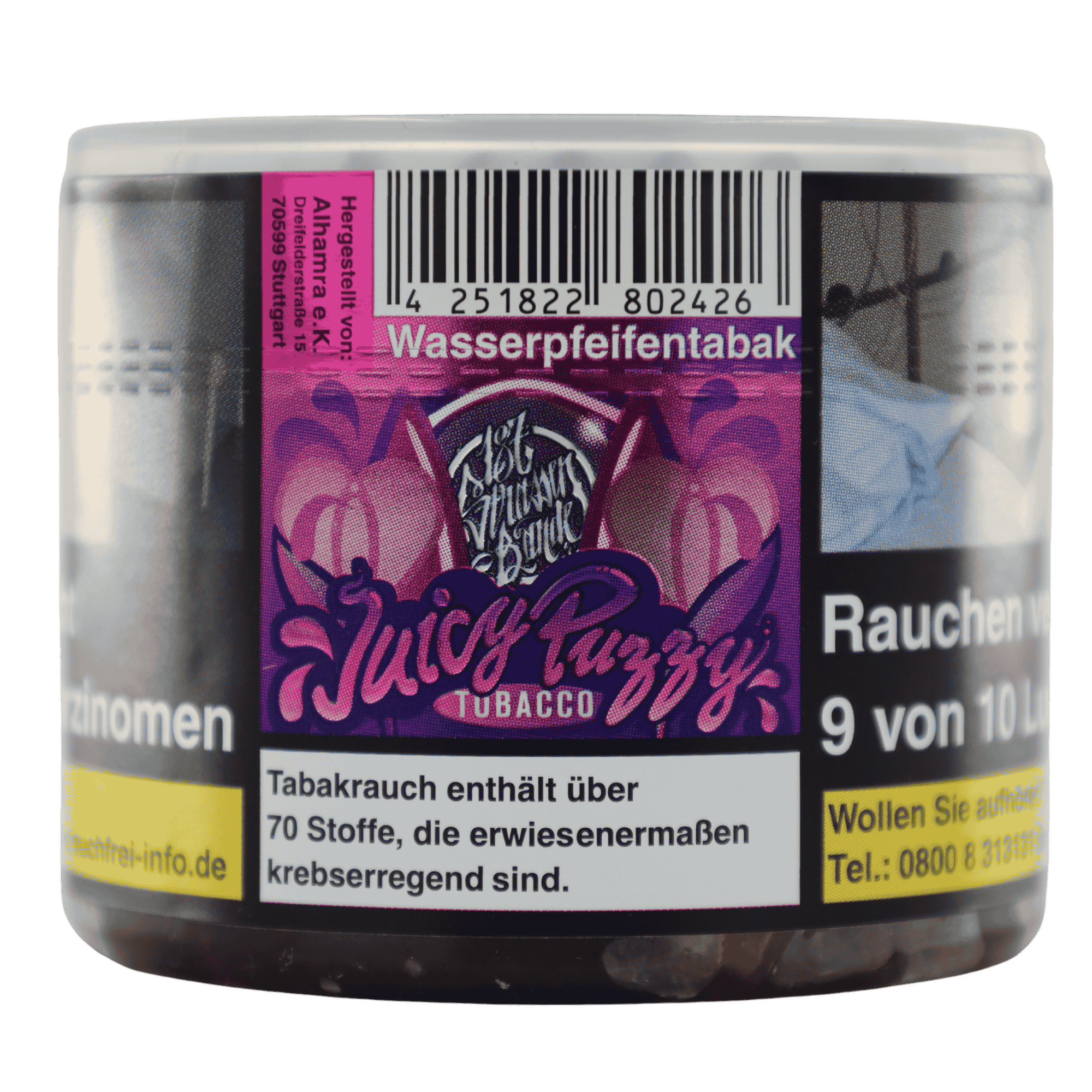 187 Strassenbande Tabak - Juicy Puzzy - 25g