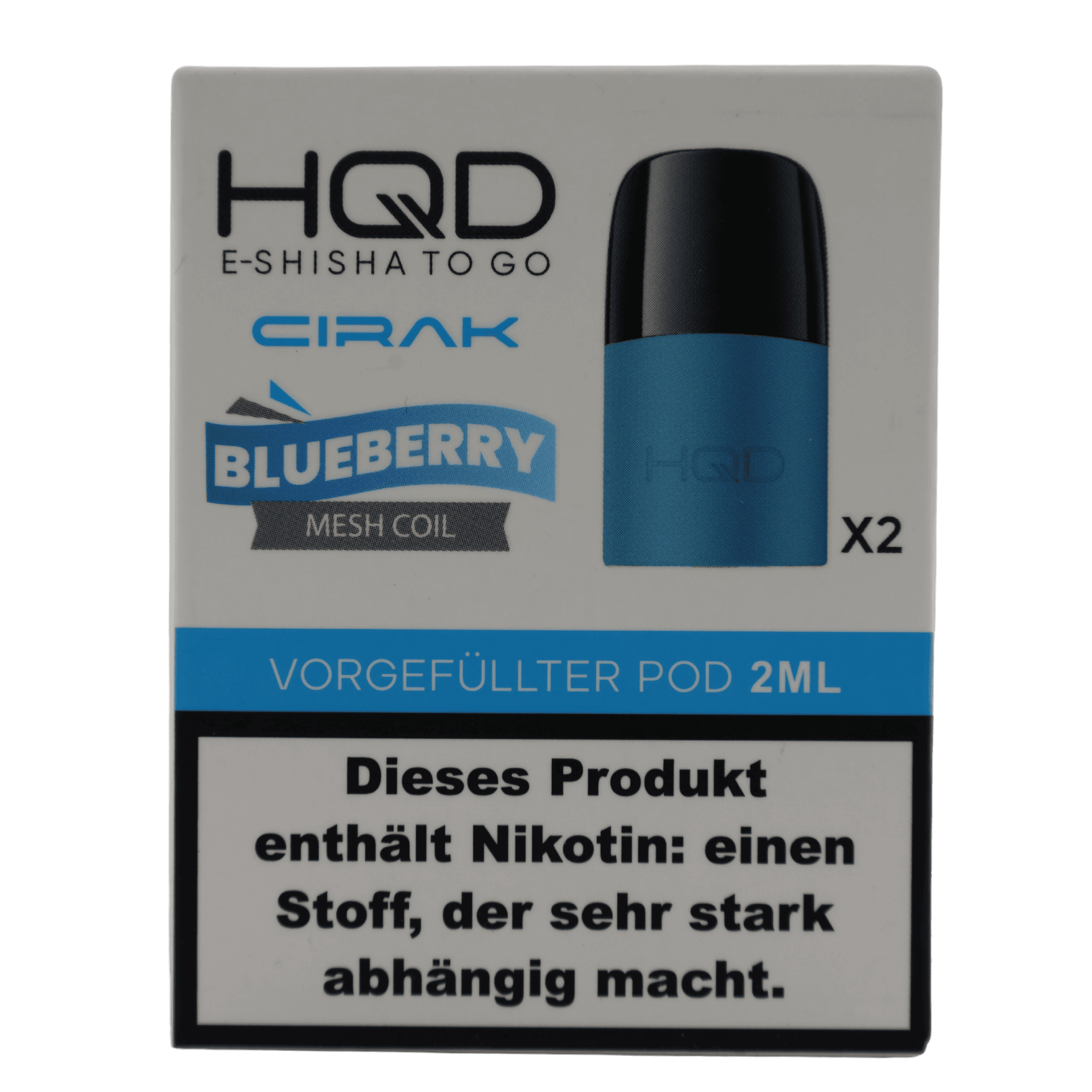 HQD - HQD CIRAK - Blueberry (2 Stück)