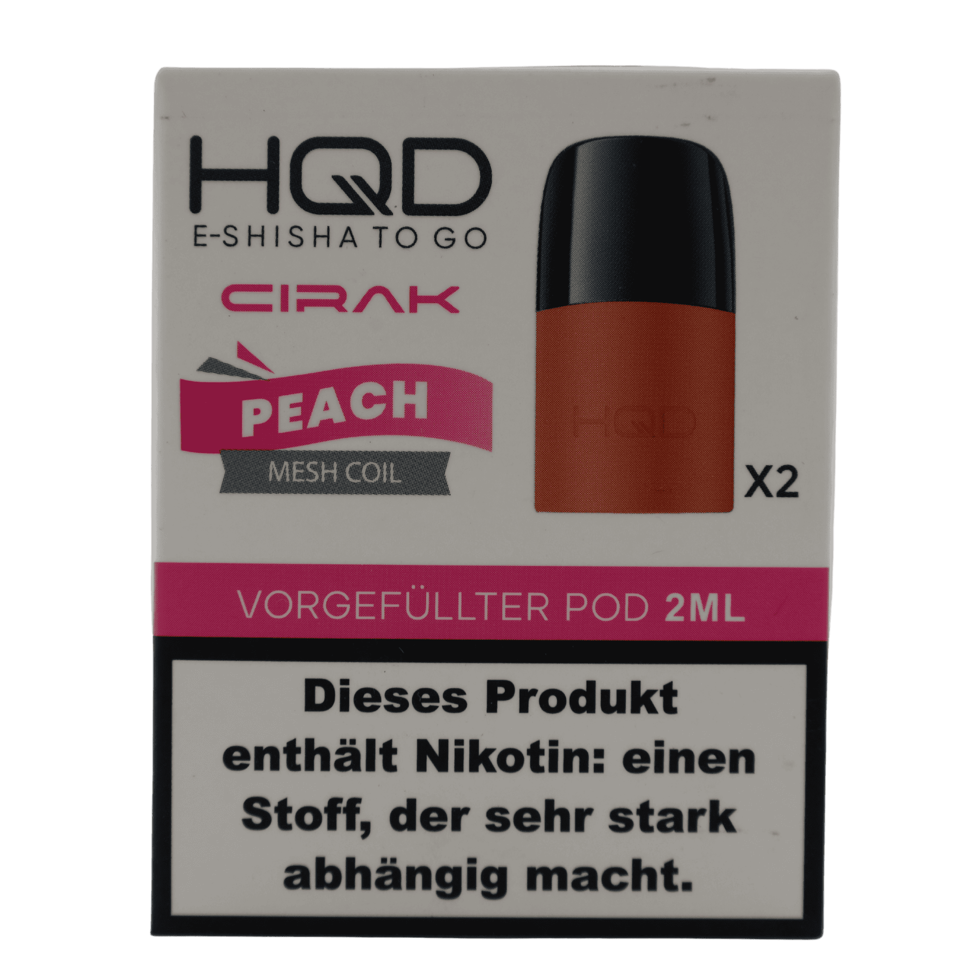 HQD - HQD CIRAK - Peach (2 Stück)