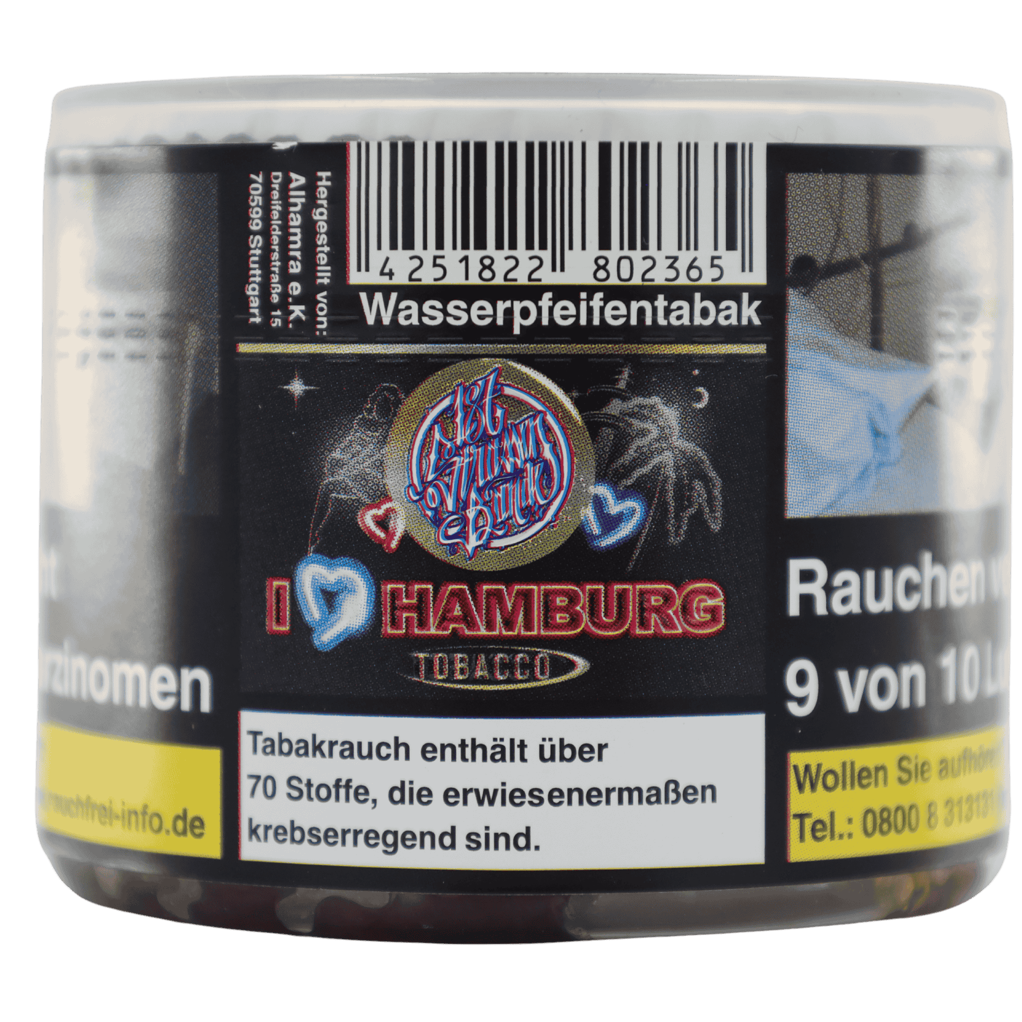 187 Strassenbande Tabak - I Love Hamburg - 25g